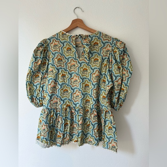 Hunter Bell Lenny Top | Tea Time Floral - Picture 4 of 10